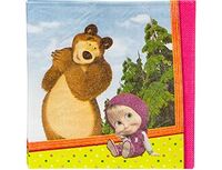 1502-1842 Салфетка Маша и Медведь 33см 12шт/G	