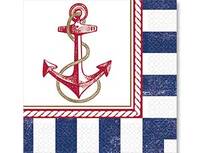 1502-1999 Салфетка Морская 33см 16шт/А	