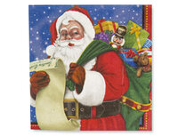 1502-2061 Салфетка Санта 33см 16шт/А	