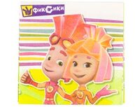 1502-2830 Салфетка Фиксики 25см 16шт/А	