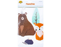 1502-3902 Скатерть п/э Лесные Друзья 130х180см/G	