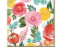 1502-4137 Салфетка Цветочный Вальс 33см 16шт/А	