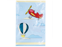 1502-4242 Скатерть п/э Самолётики 130х180см/G	