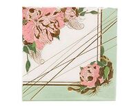 1502-4510 Салфетка Пионы 33см 6шт/G	