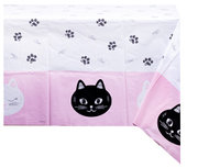 1502-4562 Скатерть п/э Котики 130х180см/G	