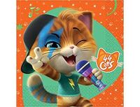 1502-5020 Салфетка 44 Котёнка 33см 16шт/A	