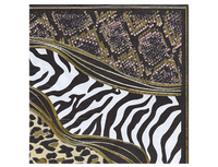 1502-5250 Салфетка Сафари Принт 25см 6шт/G	