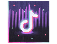 1502-5272 Салфетка Блогер Party 33см 12шт/G	