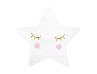 1502-5560 Салфетка МаленькаяЗвезда бел 30см 20штPD	
