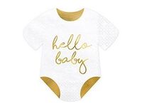 1502-5563 Салфетка Боди Hello Baby 32см 20шт/PD	
