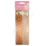 Y Трубочки бумажные Rose Gold 12(6+6)шт