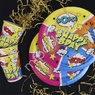 P 200мл Стаканы бумажные Комиксы #HappyBday 6шт
