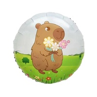 1202-4460 К 18" Капибара с цветами