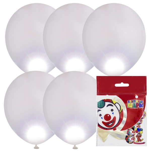 светящиеся воздушные шары в маленьких упаковках - лучший выбор для праздника, когда много не надо